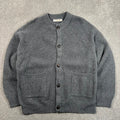 Frizmworks Heavy Wool Cardigan Grey L