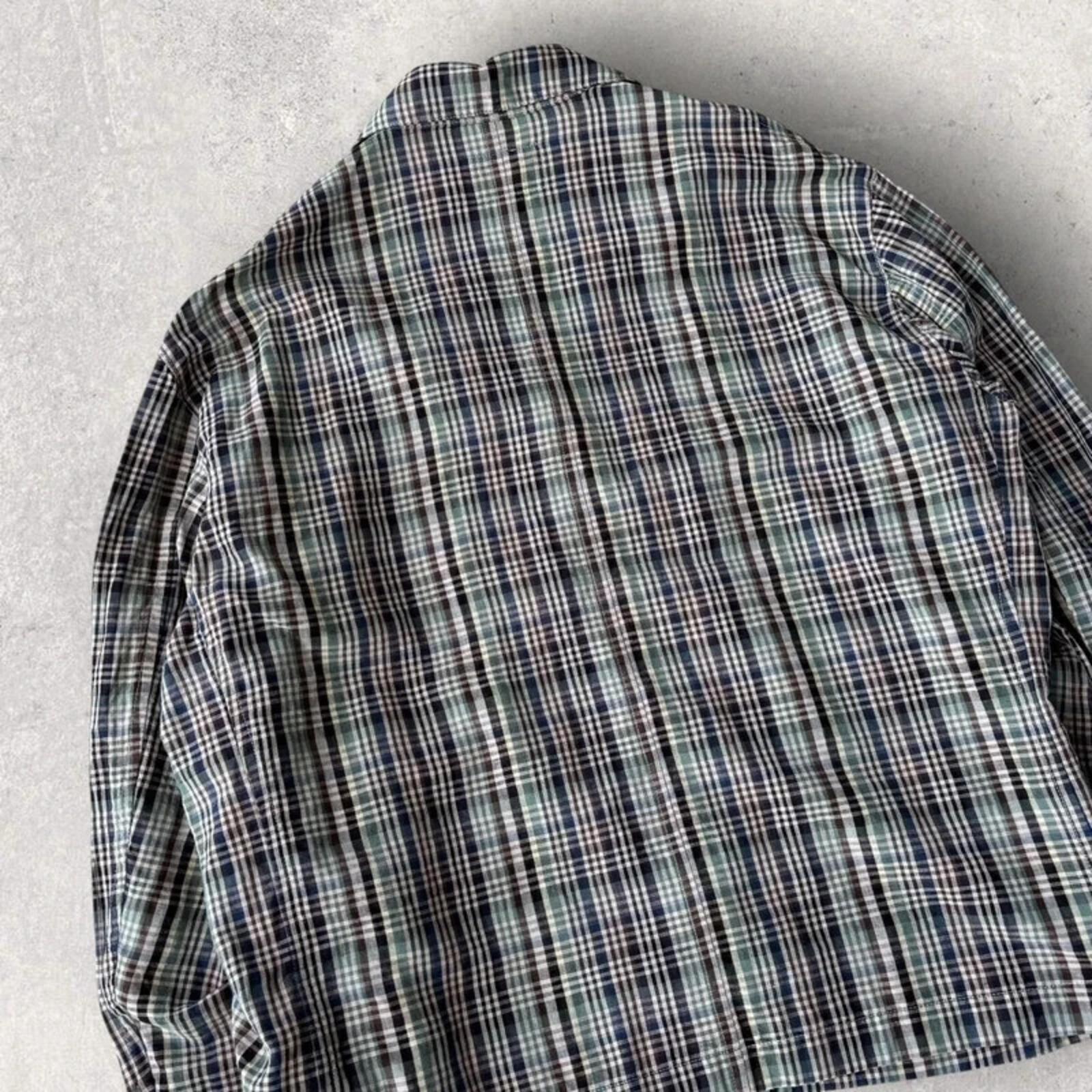 Pendleton Plaid Harrington Jacket Blue L