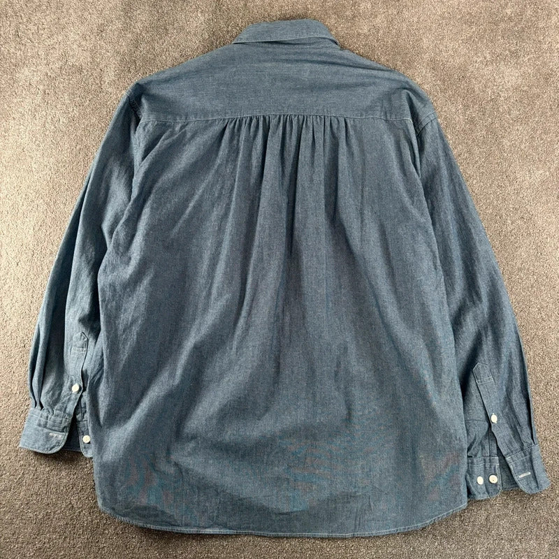 Frizmworks Pocket Chambray Shirt Blue XL