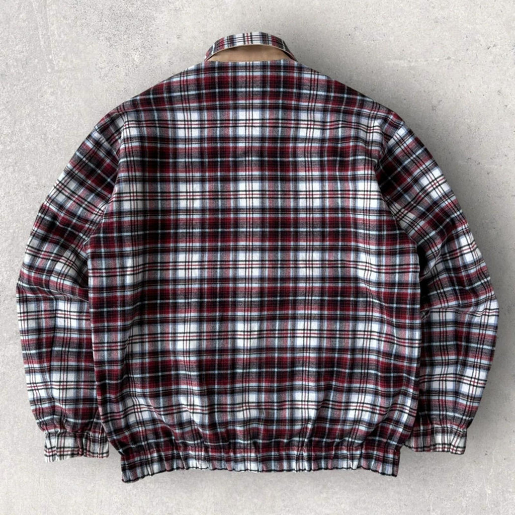 Pendleton Reversible Check Harrington Jacket Beige L Japan Import