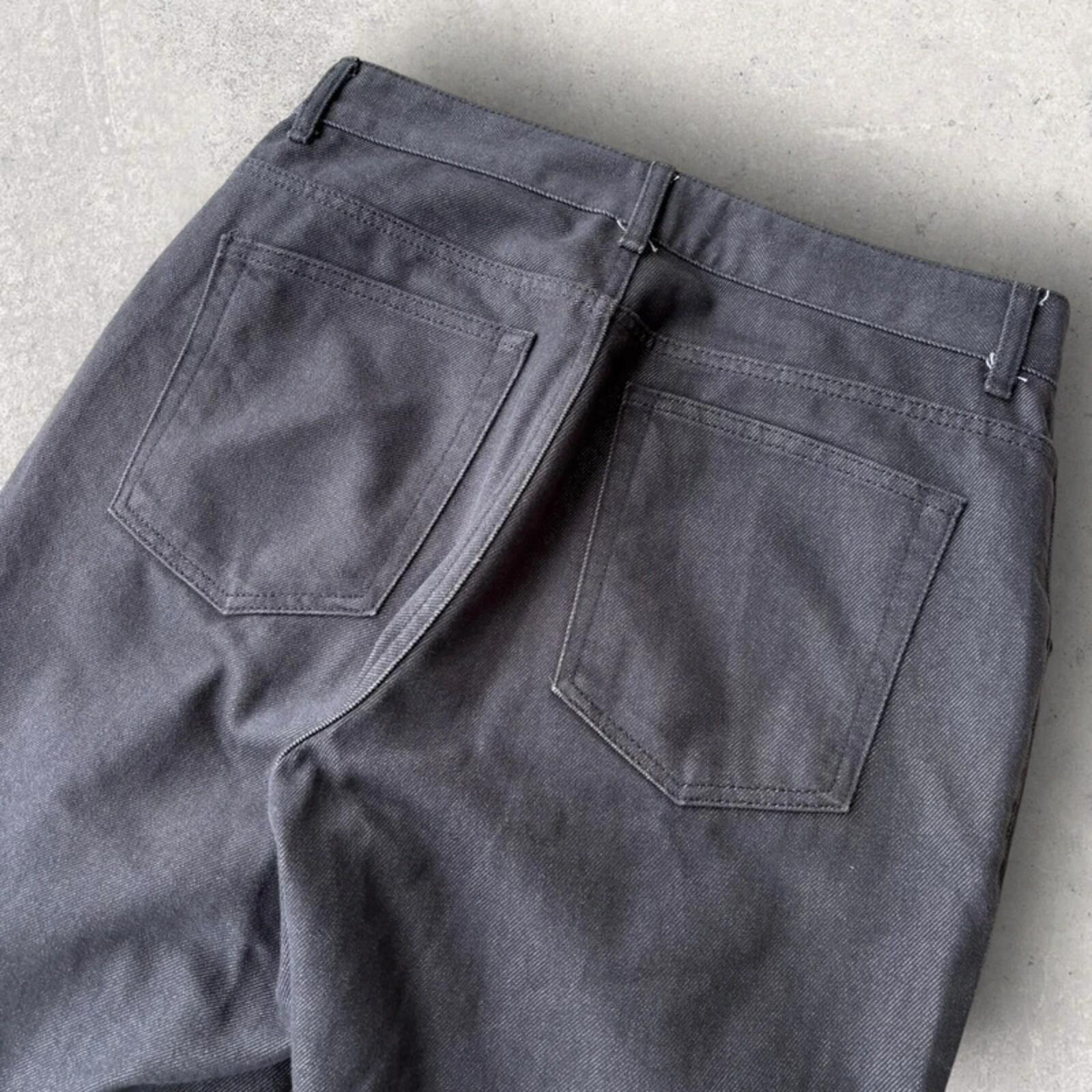 Uniform Bridge Pleated Baggy Jeans Grey L