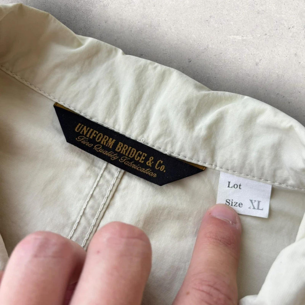 Uniform Bridge Ivory Field Utility Shacket XL