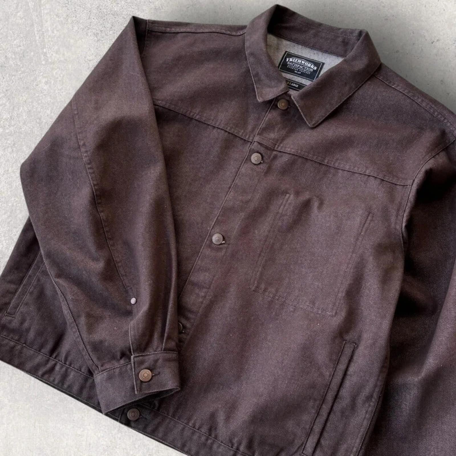 Frizmworks Stable Trucker Jacket Brown XL