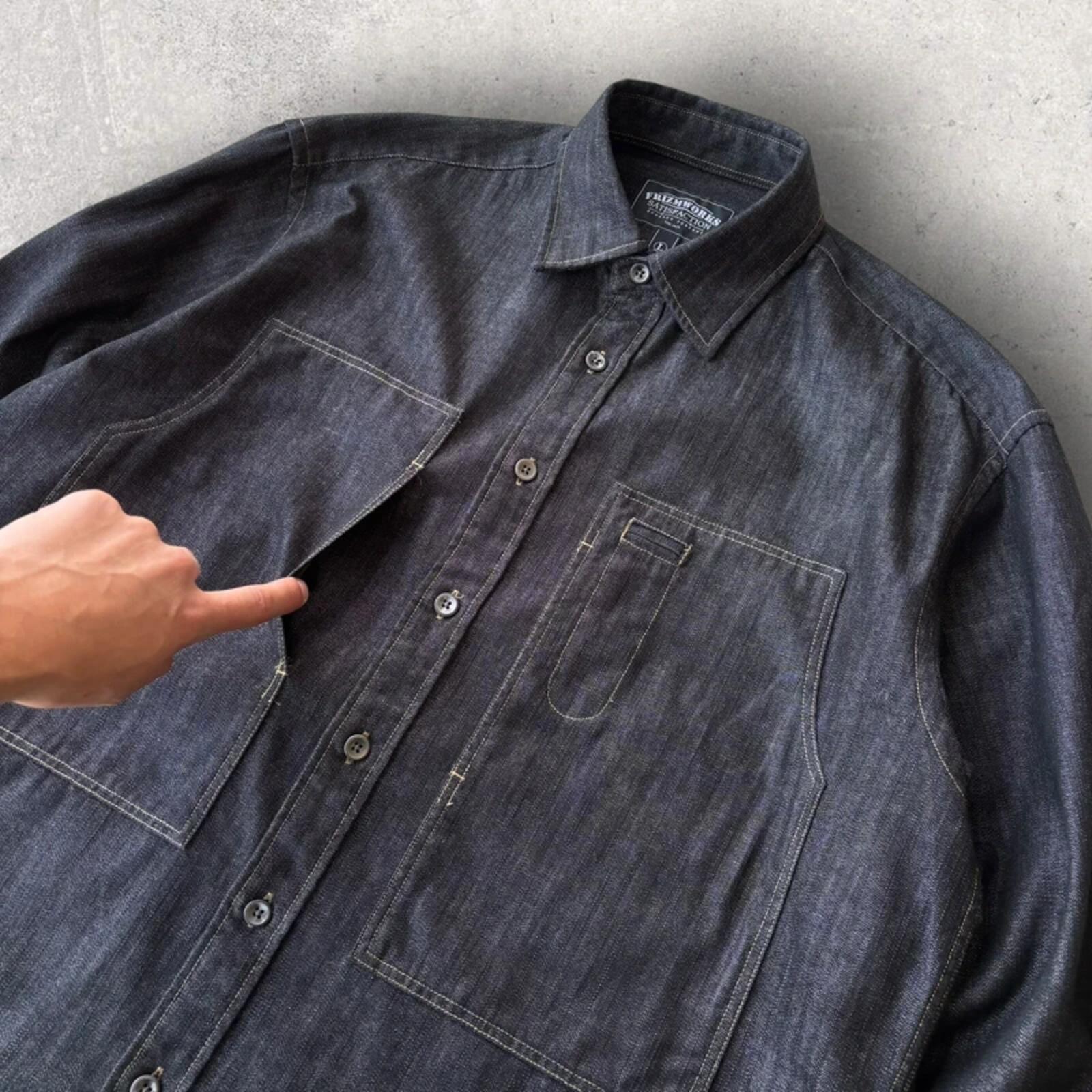 Frizmworks Carpenter Denim Shirt Black L