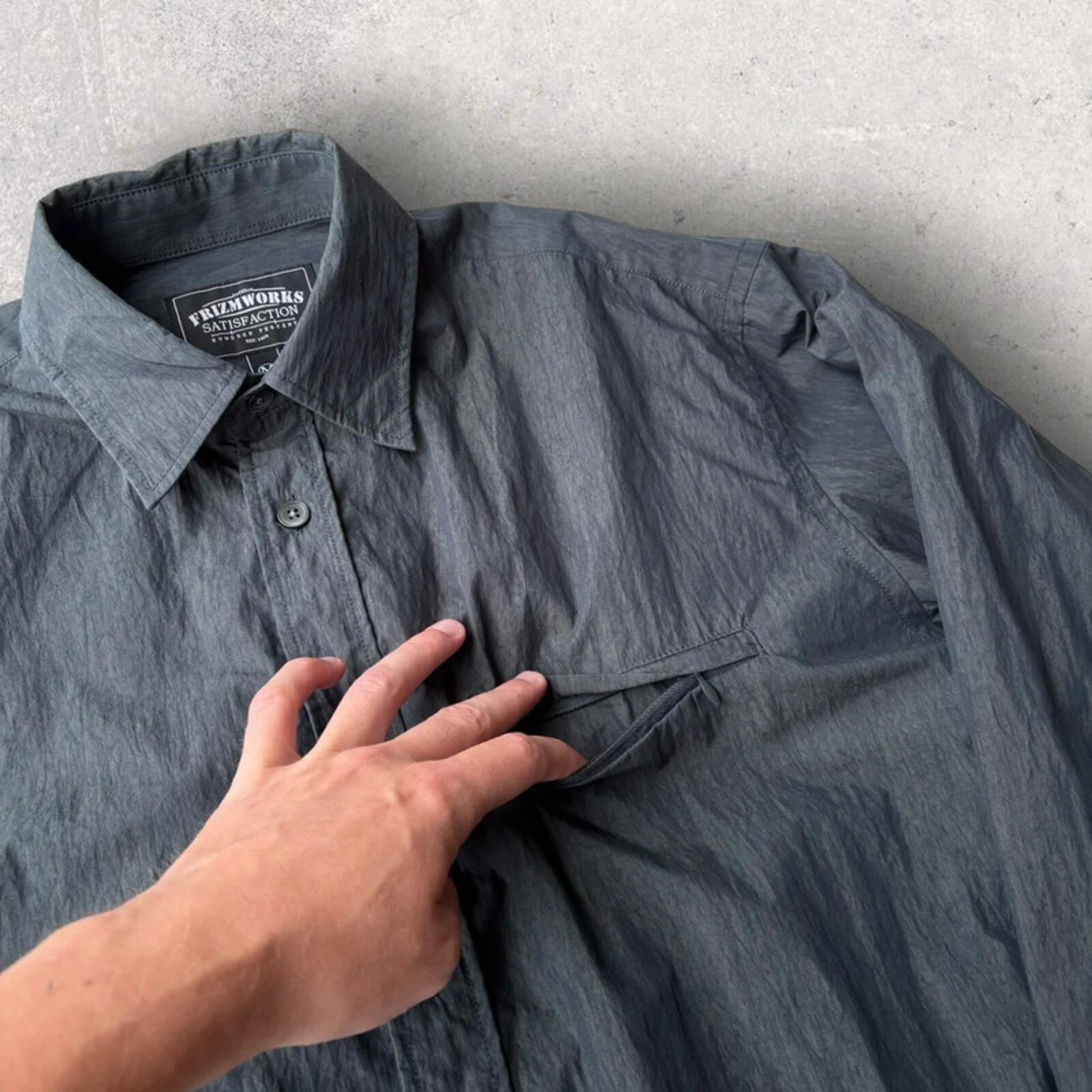 Frizmworks Nylon Vent Shirt Charcoal M