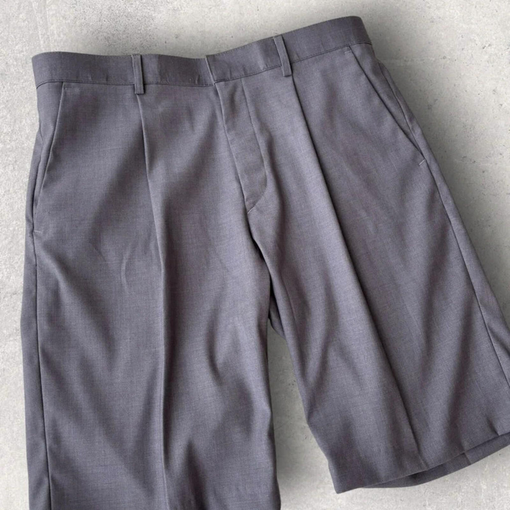 Uniform Bridge Pleated Dress Short Grey W30