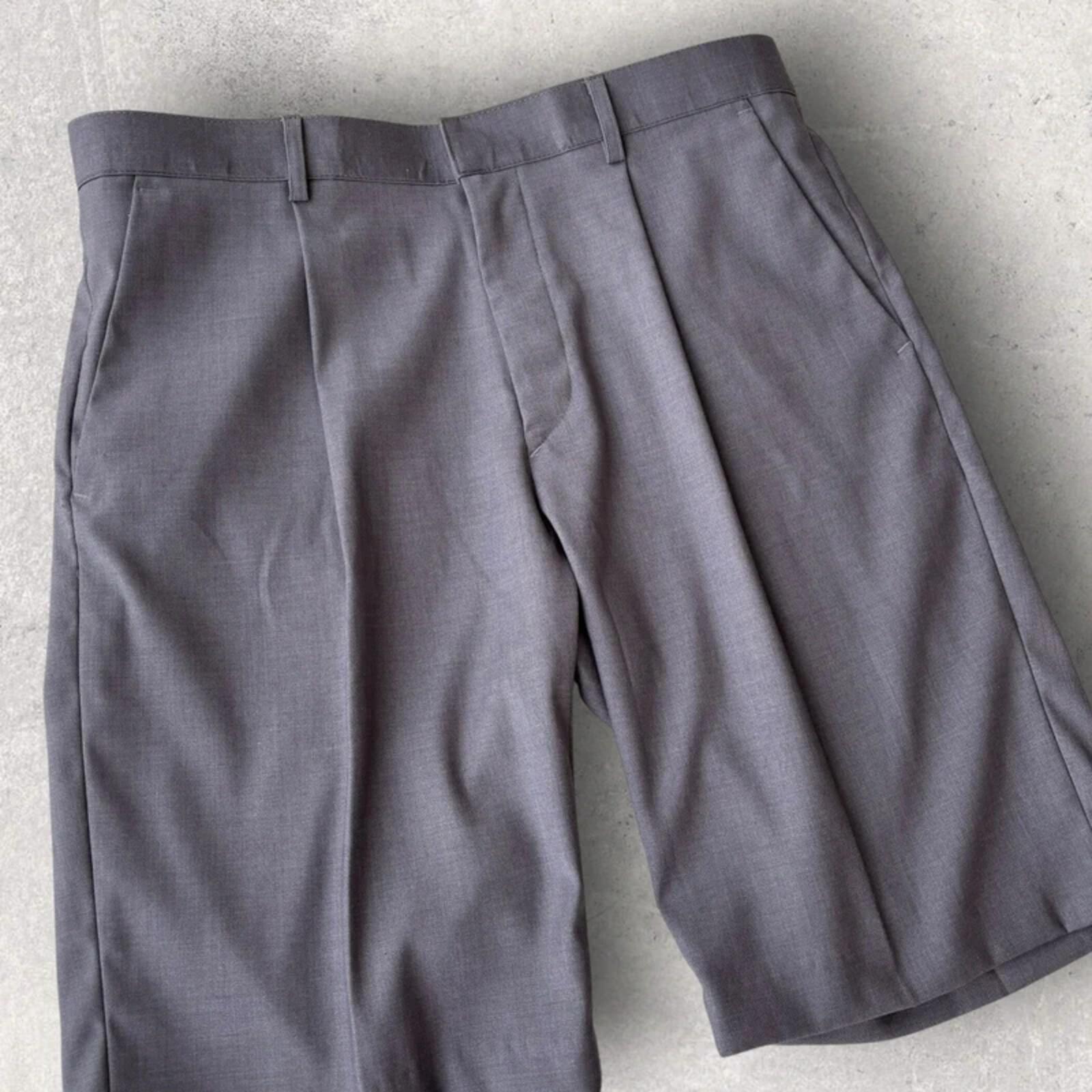 Uniform Bridge Pleated Dress Short Grey W30