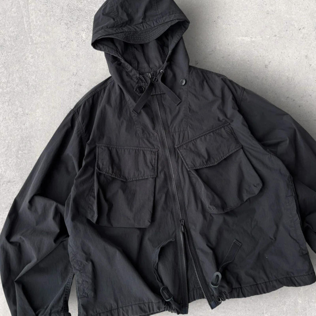 Frizmworks Hooded Utility Smock Black L