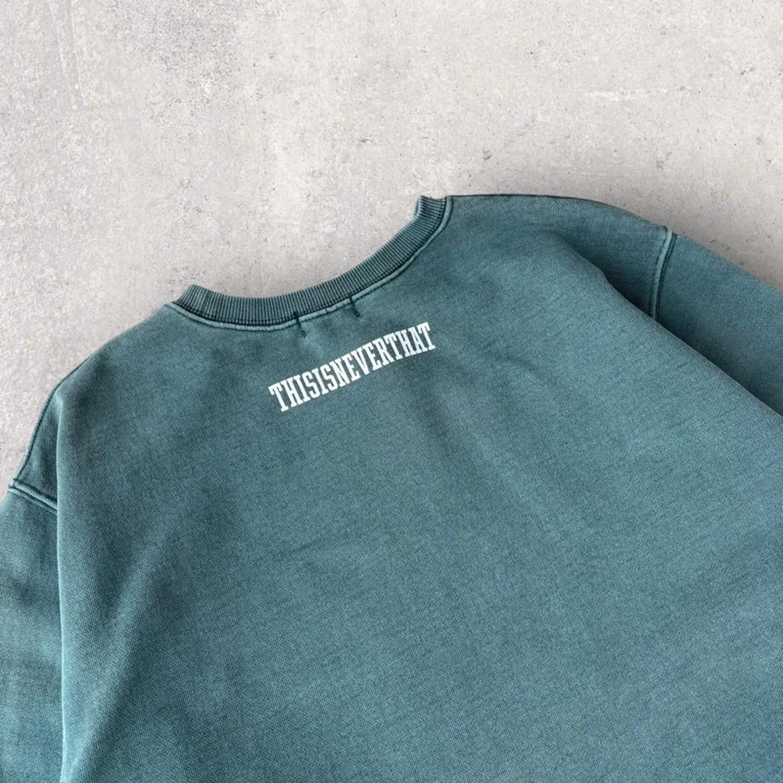 This Is Never That Mountain Sweatshirt Green M