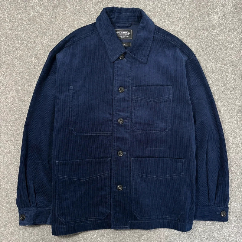 Frizmworks Corduroy French Works Jacket Navy M