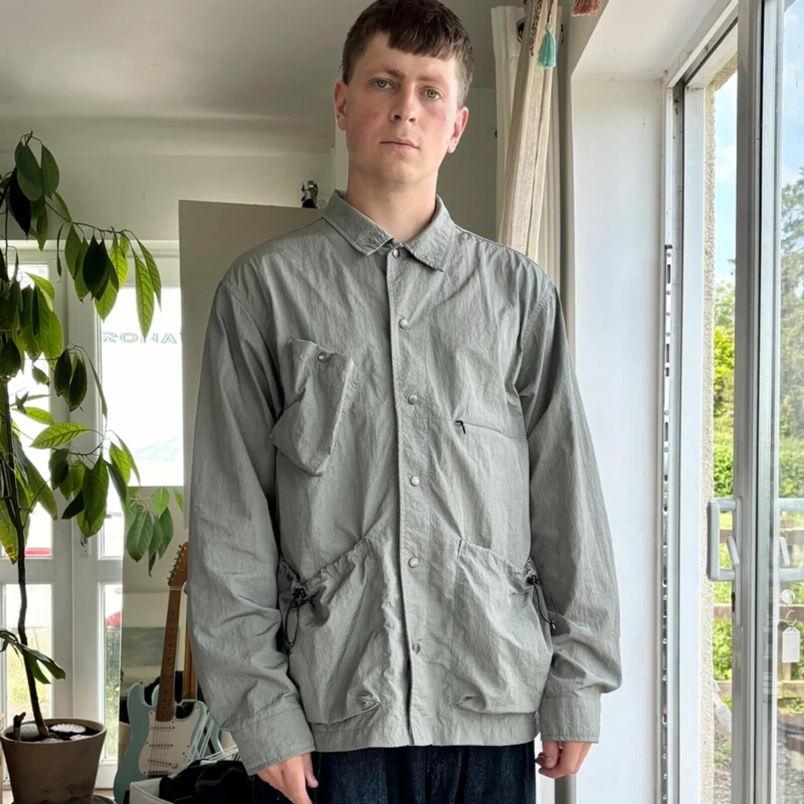 Uniform Bridge Utility Trekking Overshirt Slate XL