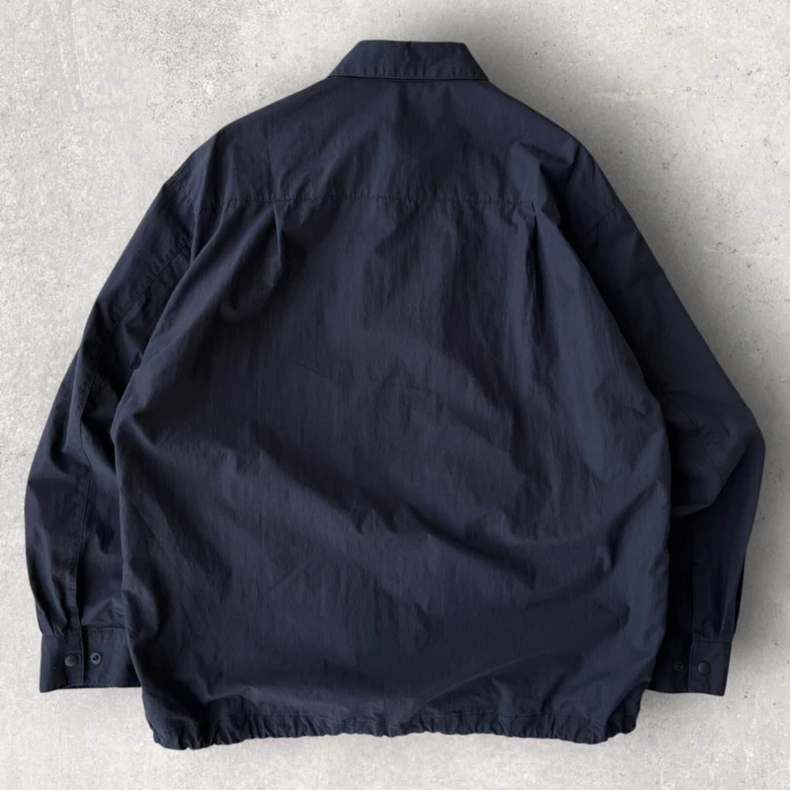 Uniform Bridge Two Pocket Utility Overshirt Black XL