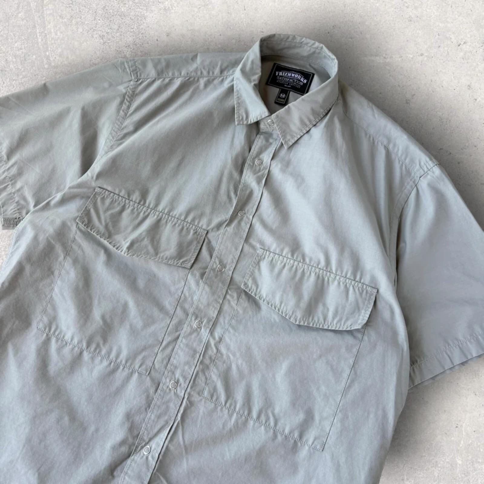 Frizmworks Double Pocket Utility Shirt Ash Grey M