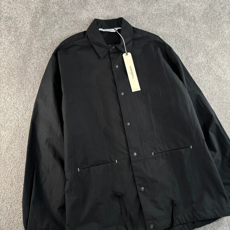 Uniform Bridge Two Pocket Overshirt Black L