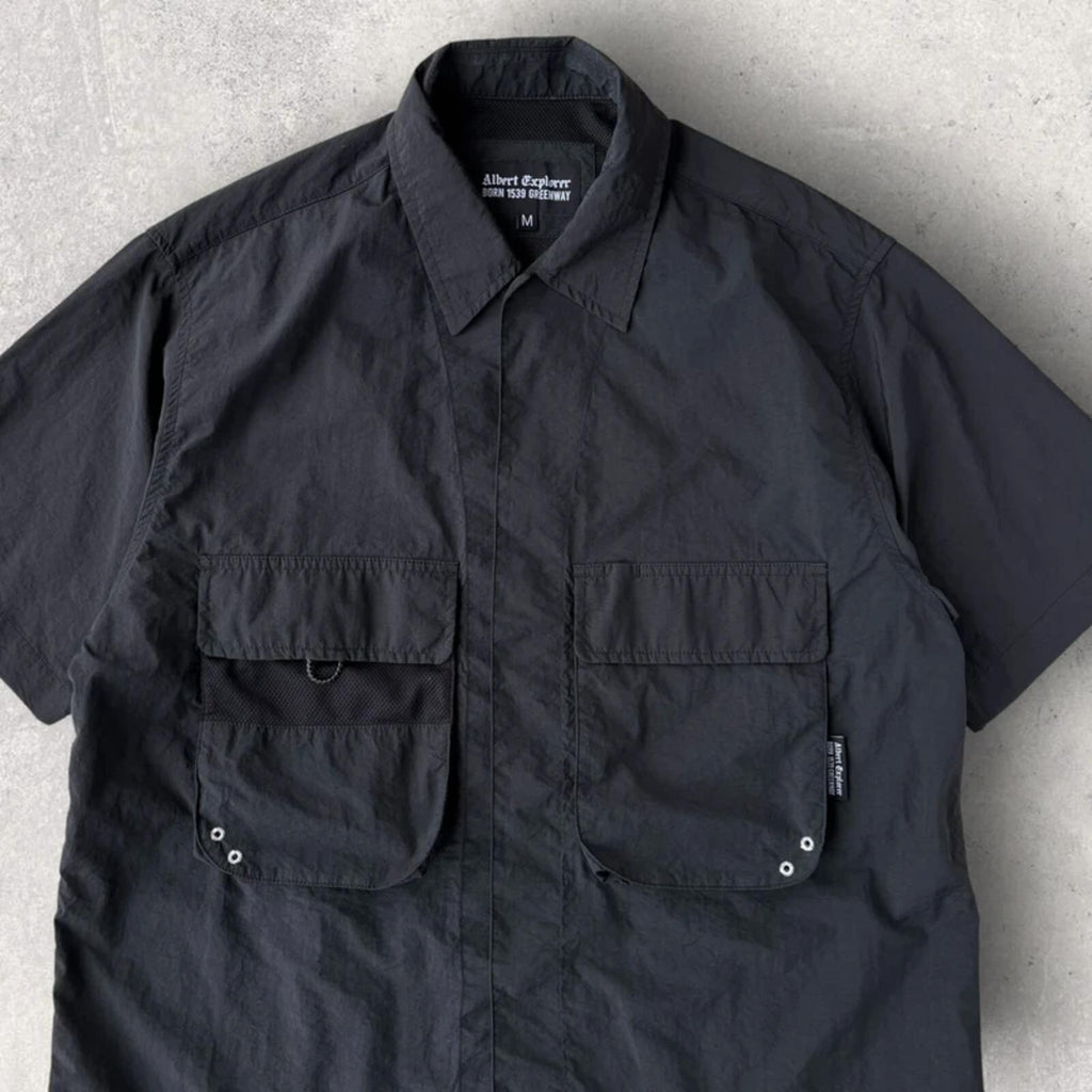 Uniform Bridge Utility Pocket SS Shirt Black M
