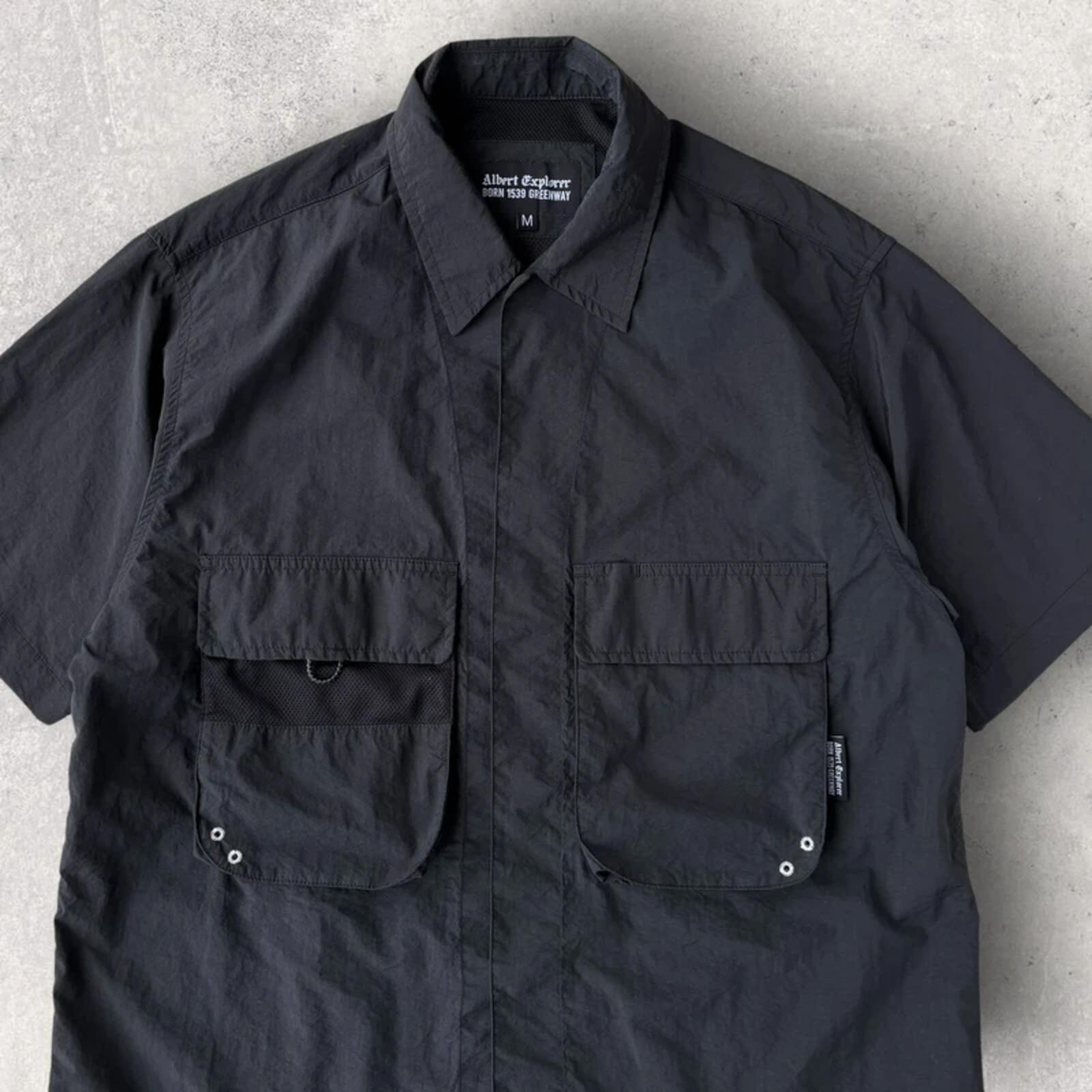 Uniform Bridge Utility Pocket SS Shirt Black M