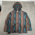 South2 West8 Mexican Pullover Hoodie Grey L