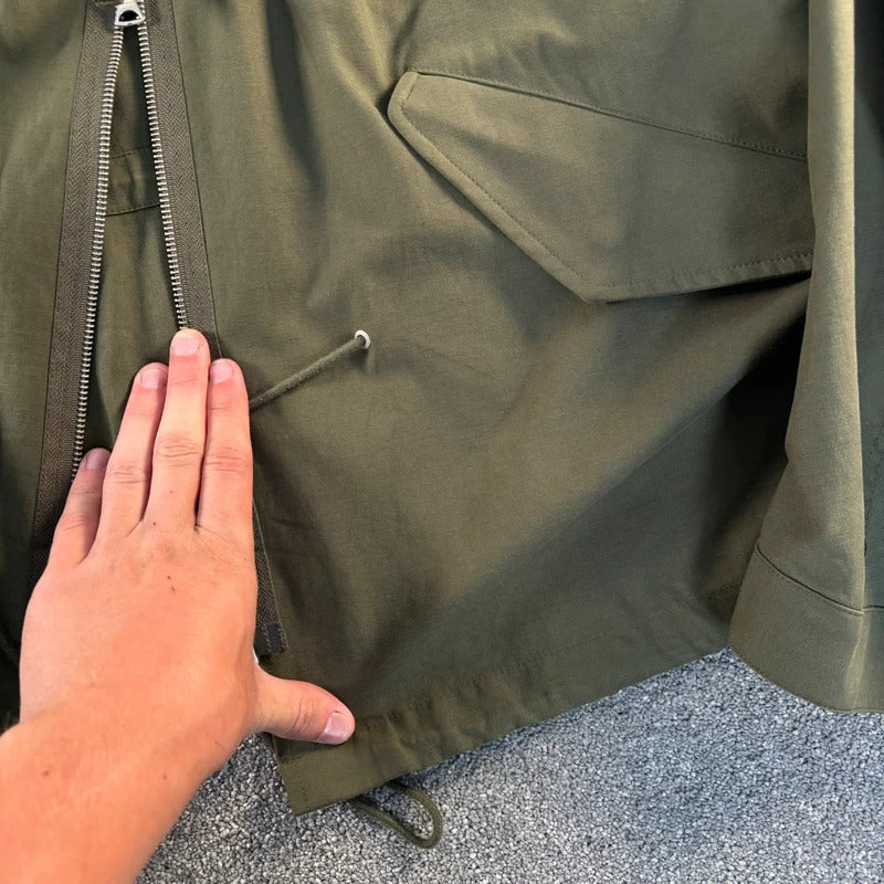 Uniform Bridge Cotton Field Windbreaker Olive M