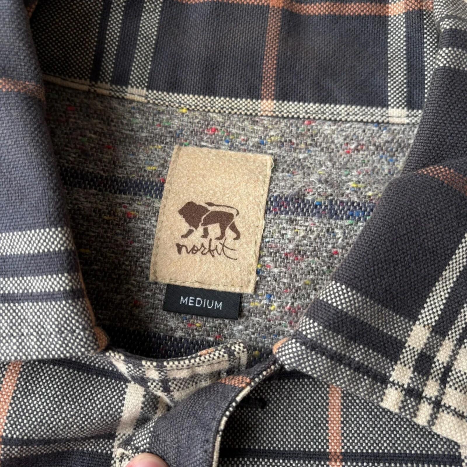 Norbit By Hiroshi Nozawa Utility Check Overshirt M