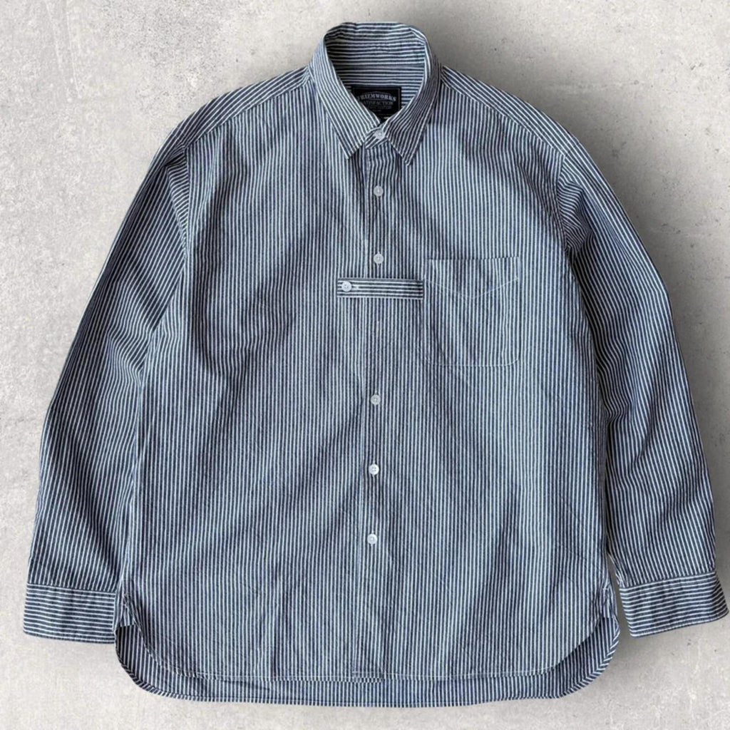 Frizmworks Loop Stripe Shirt Blue XL