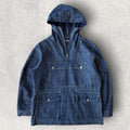 Frizmworks Denim Pullover Utility Smock Blue L