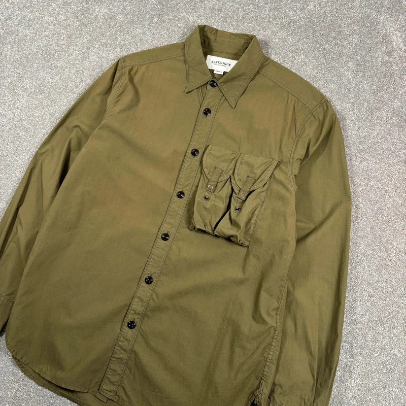 Eastlogue Utility Fishing Shirt Olive S