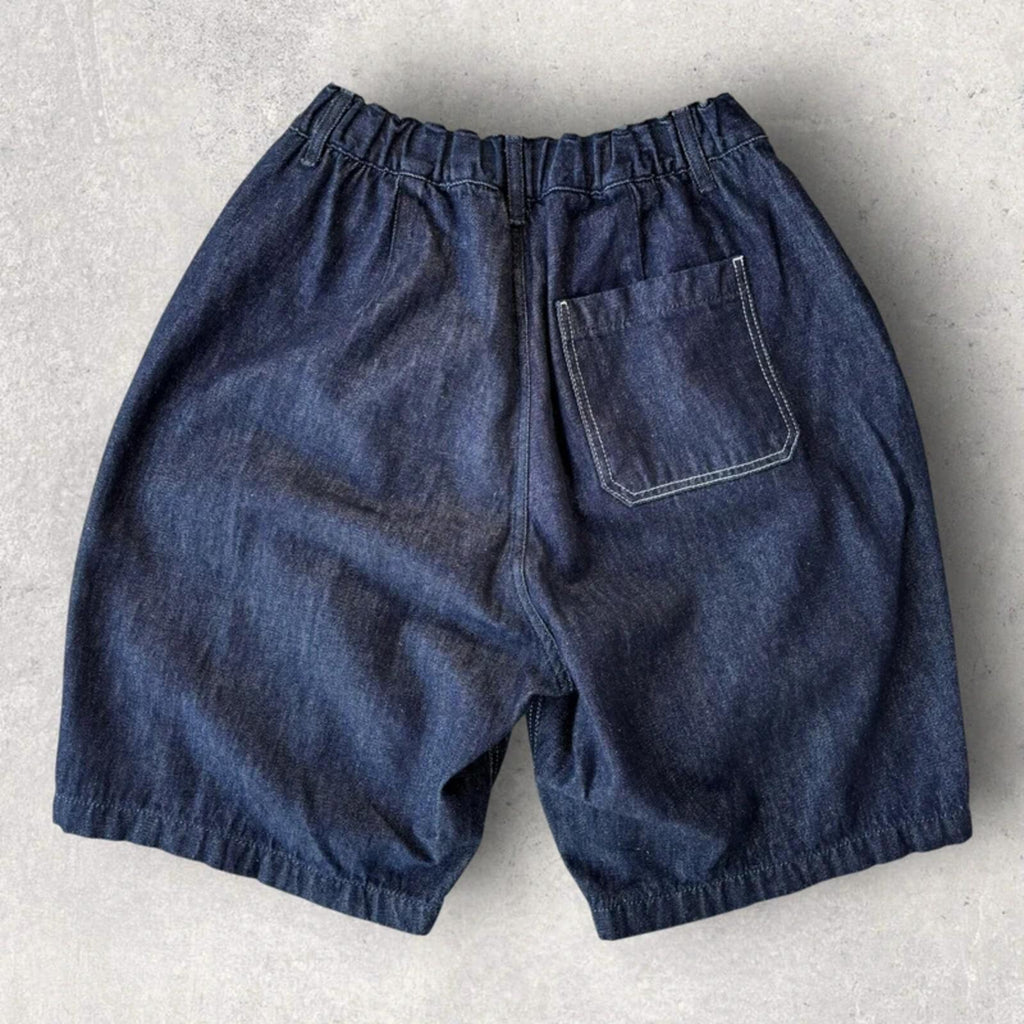 Uniform Bridge Baggy Indigo Denim Short M