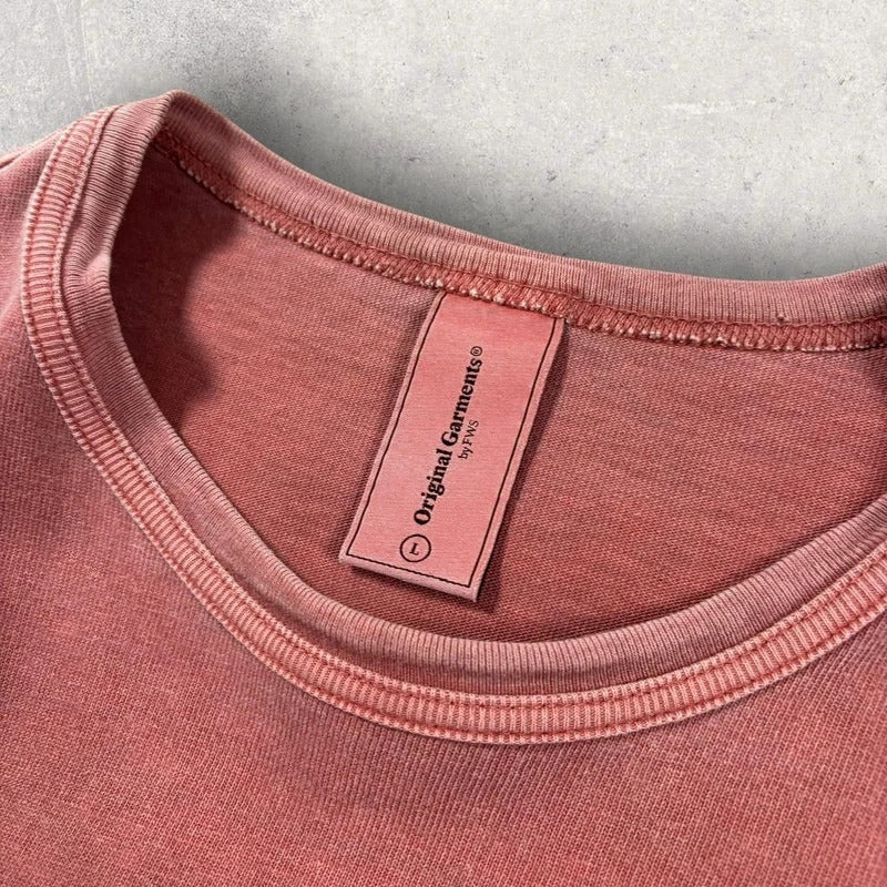 Frizmworks OG Pigment Dye T Shirt Pink L