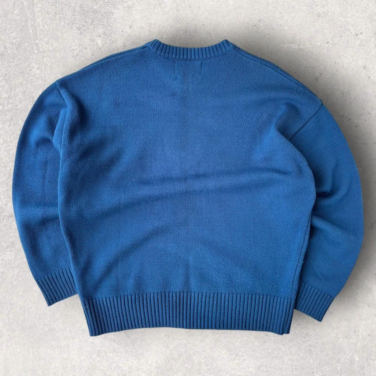 Frizmworks Pup Sketch Knit Blue XL