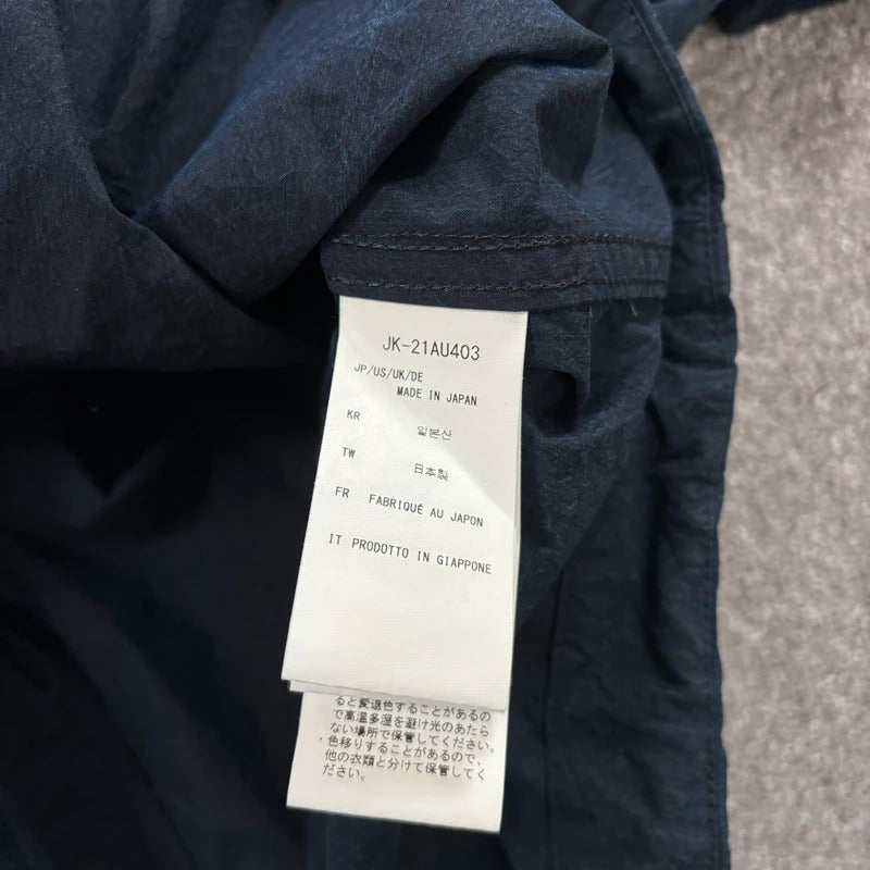 Snow Peak Indigo Long C/N Parka Indigo M