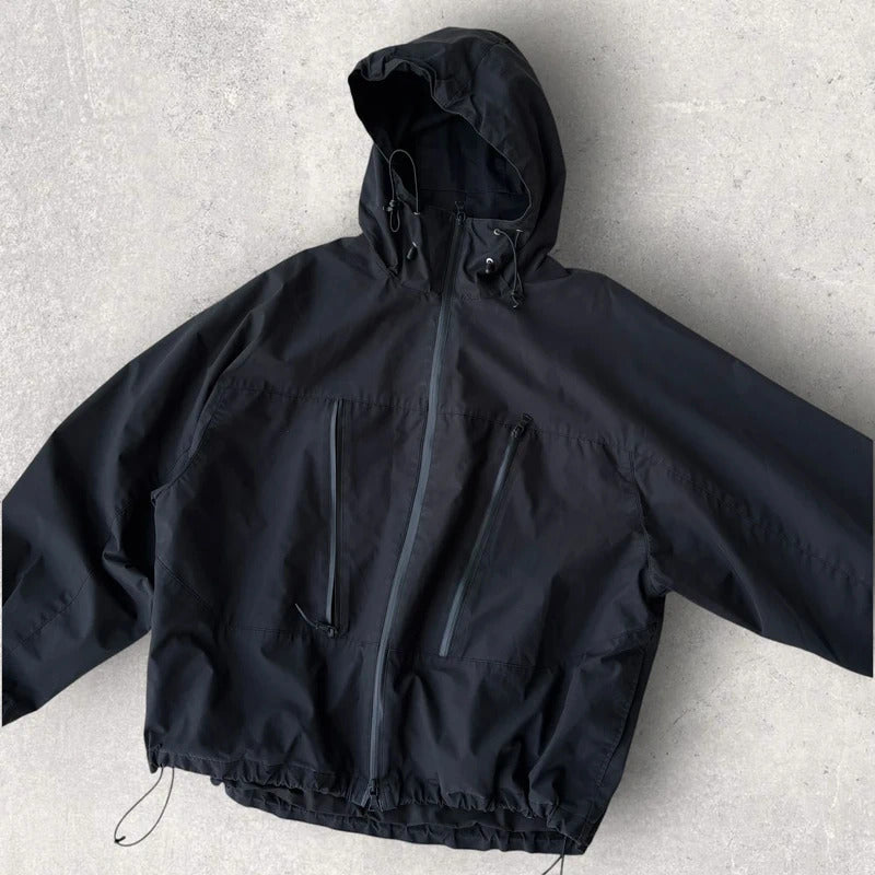 Uniform Bridge Technical Windbreaker Black L