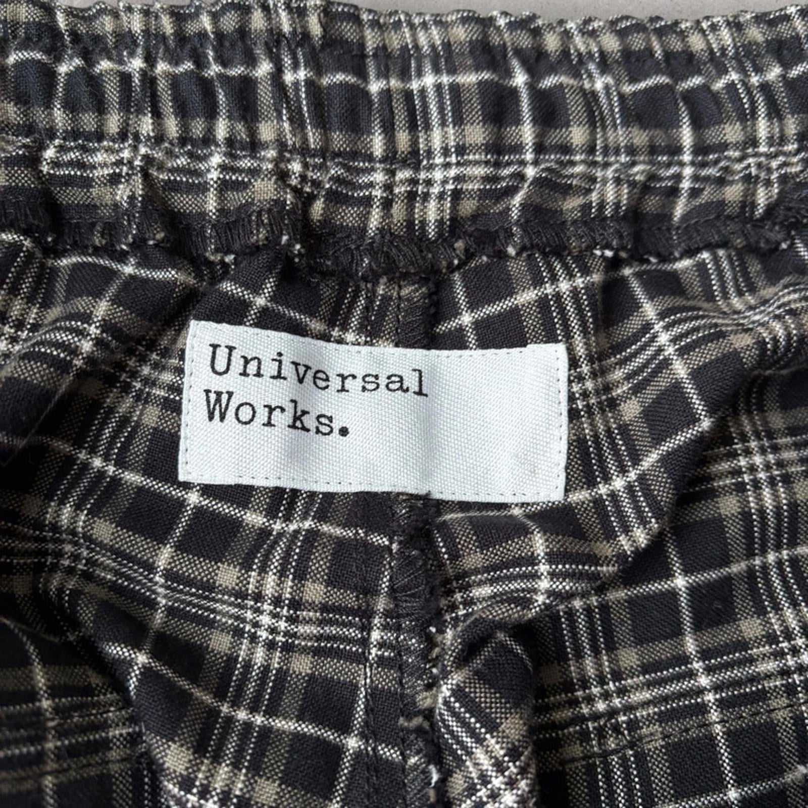 Universal Works Braga Check Pant 32