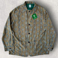 South2 West8 Paisley Utility Overshirt Grey M