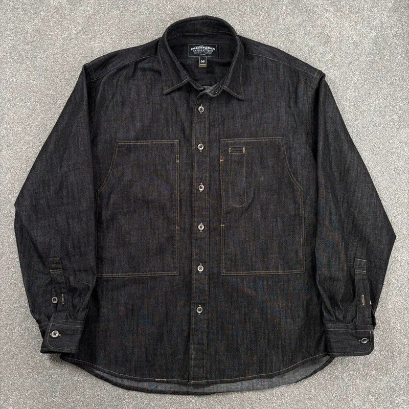 Frizmworks Carpenter Work Shirt Black M