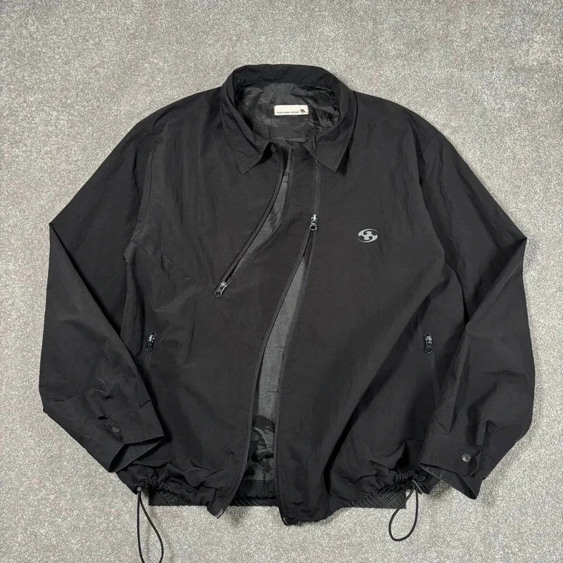 San San Gear Curved Coach Jacket Black L