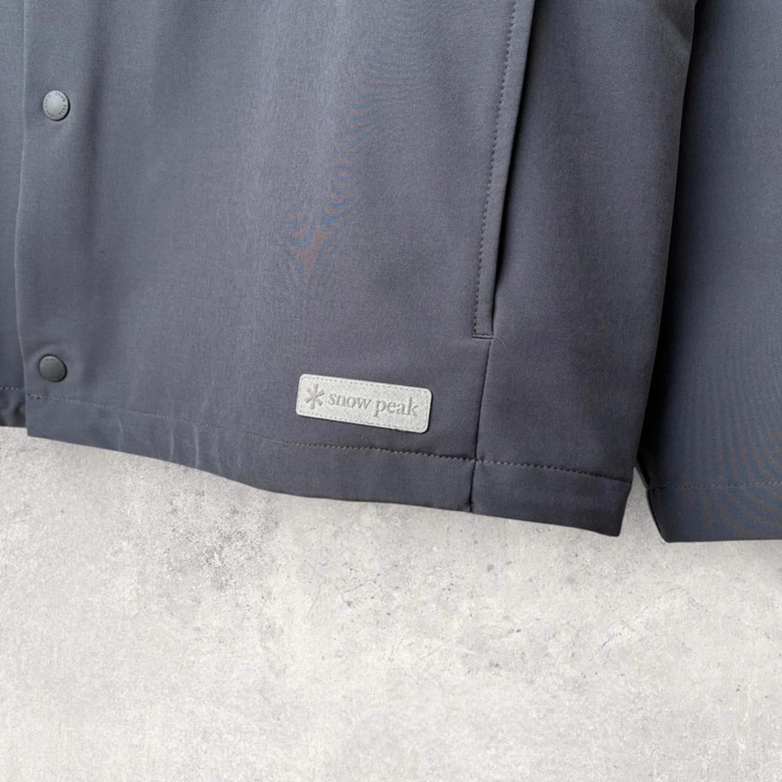 Snow Peak Urban Collection Liner Cardigan Slate L