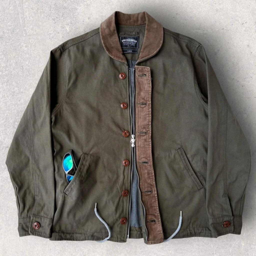 Frizmworks Durable N-1 Deck Jacket Olive L