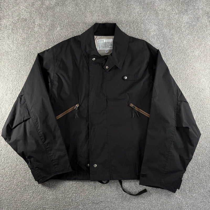 Uniform Bridge Cropped M65 Harrington Black M