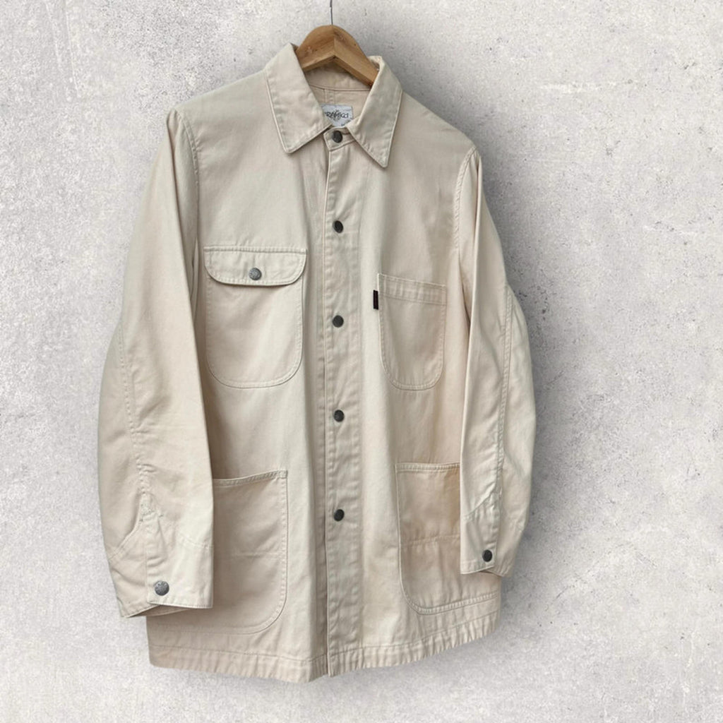 Gramicci Utility Overshirt Off White S - Japan import