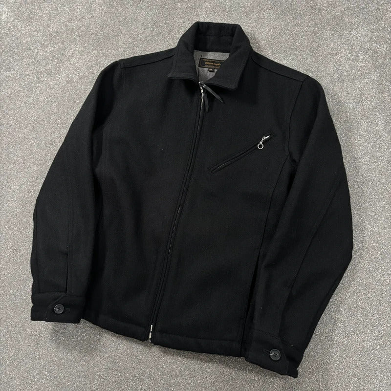 Uniform Bridge Detroit Wool Jacket Black S