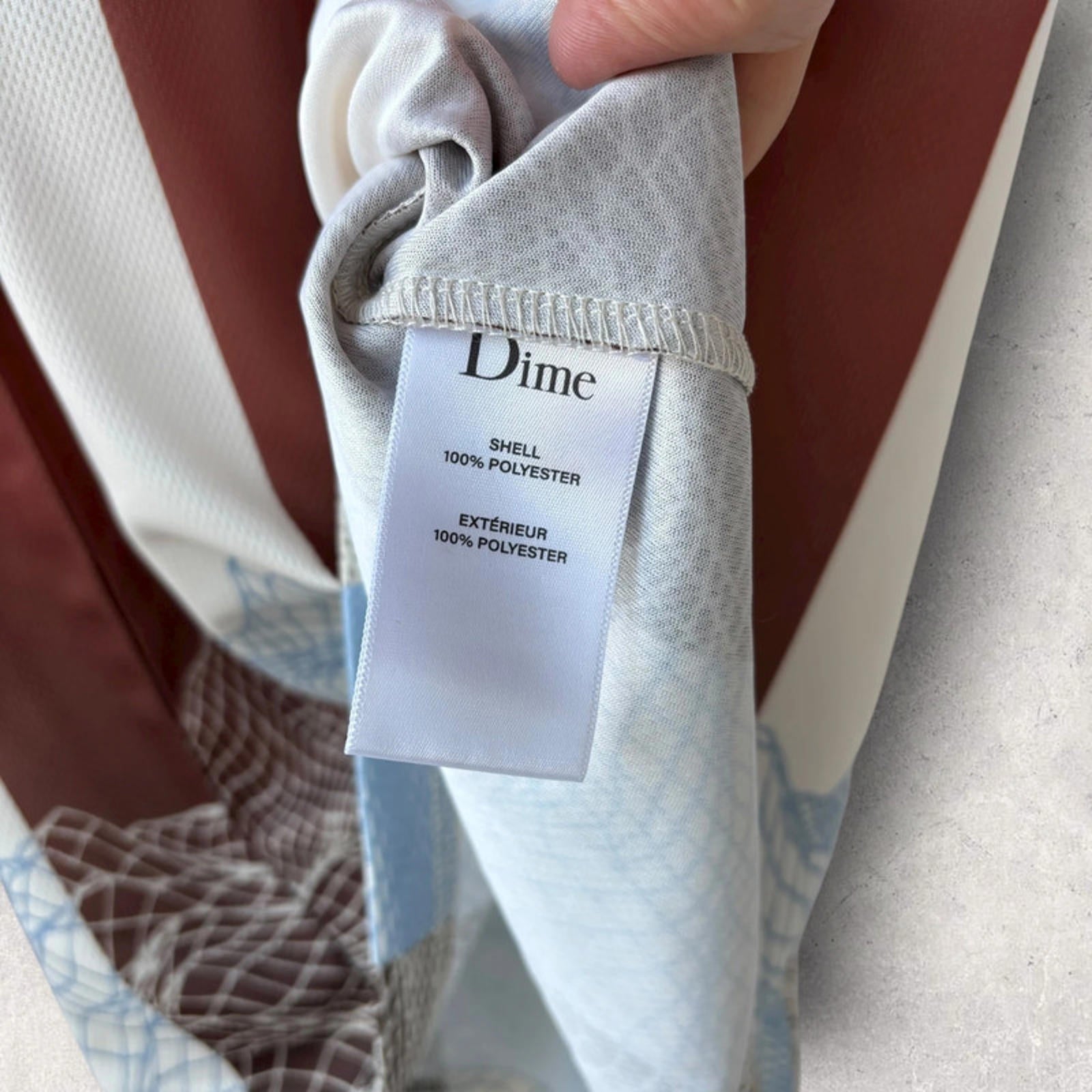 Dime MTL Striker Jersey Rust Size M