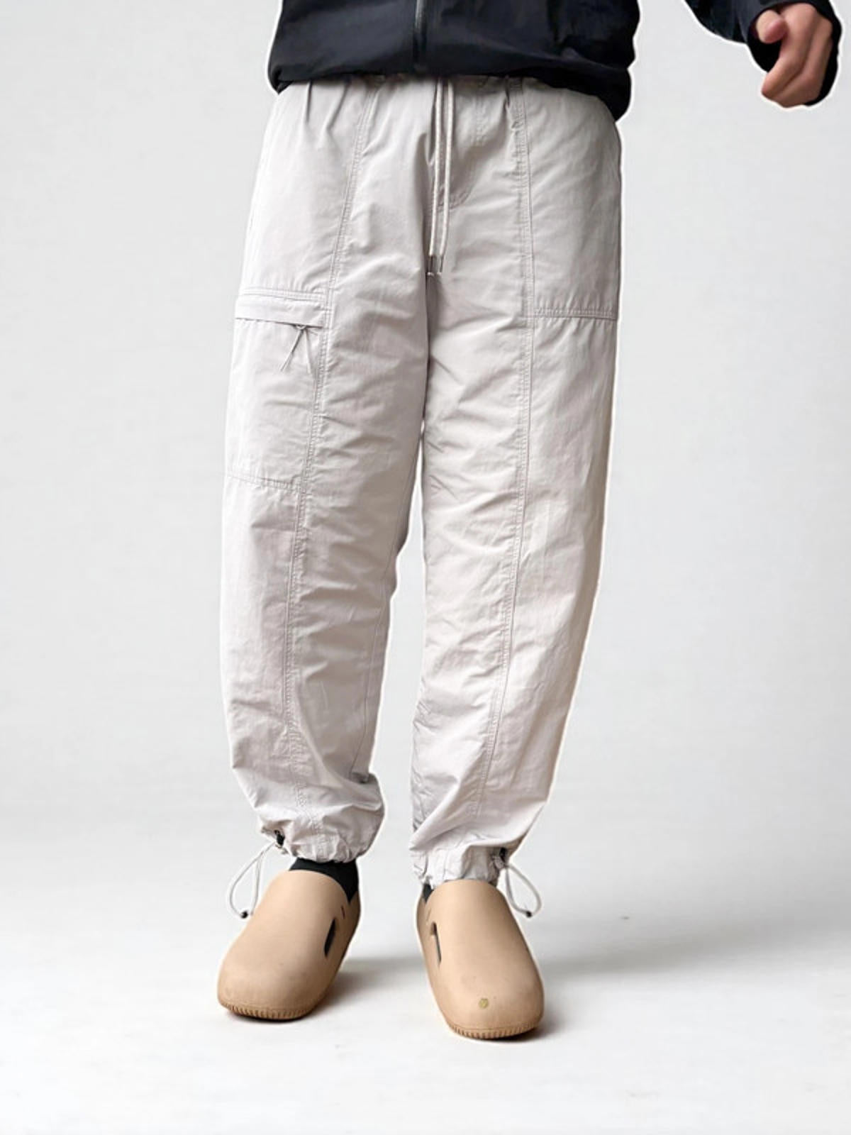 FrizmWorks Division Pants Grey / Off White Size M