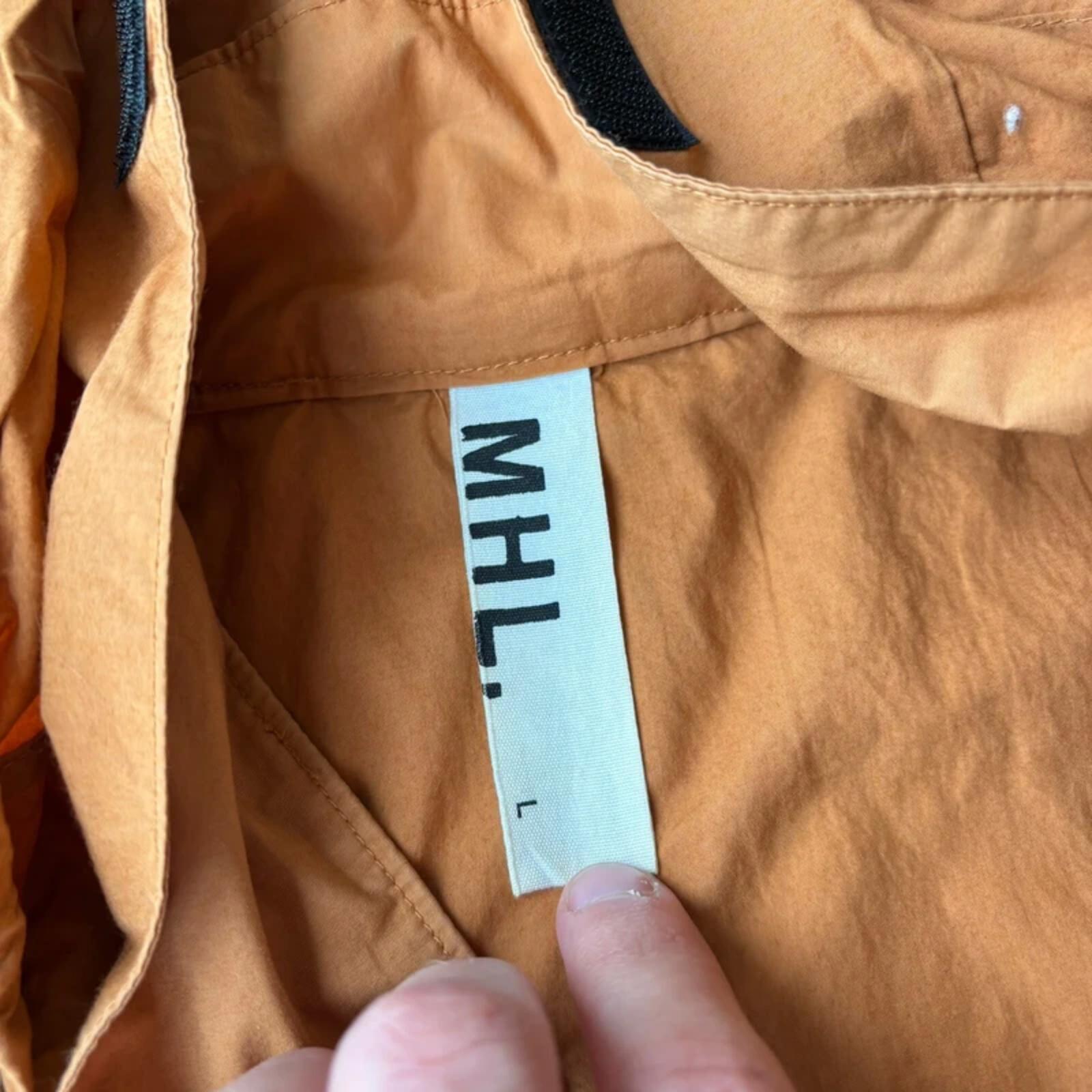 MHL Light Cotton Utility Windbreaker Rust M