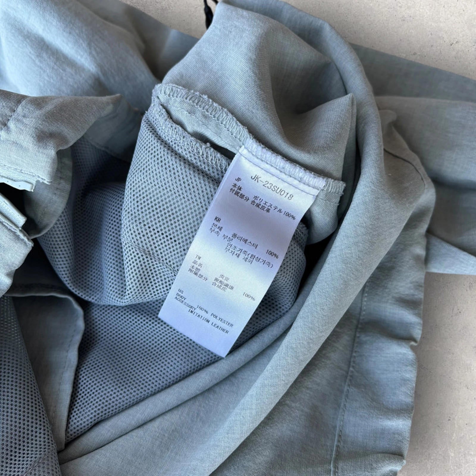 Snow Peak Light Poplin Jacket Blue /Teal Size S Japan Import