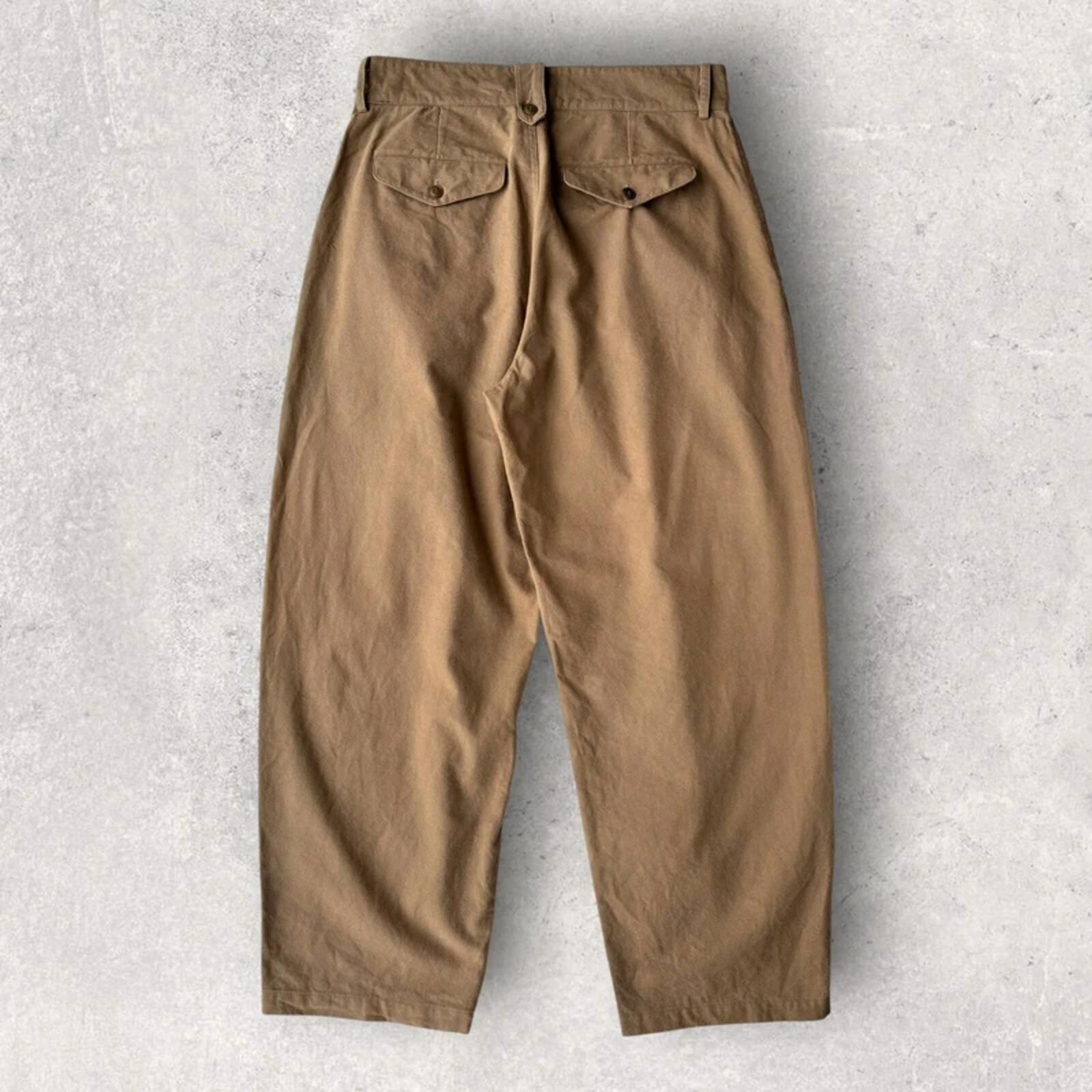 Frizmworks Double Pleat Tapered Pant Beige W32
