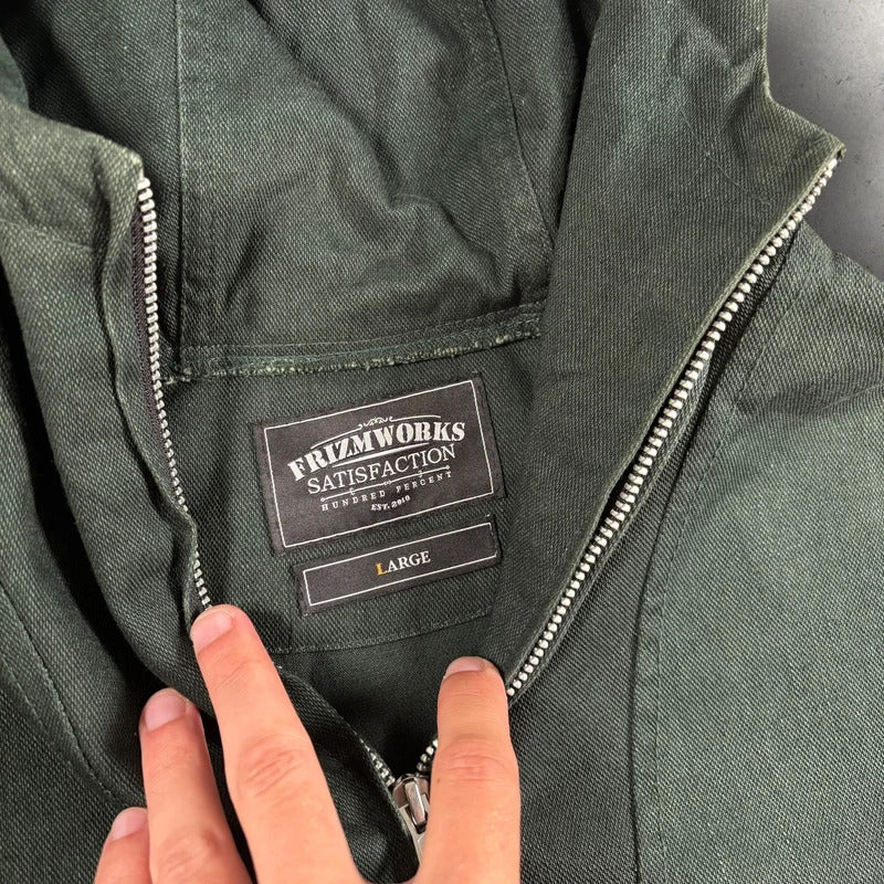 Frizmworks Pullover Tech Smock Forest Green L