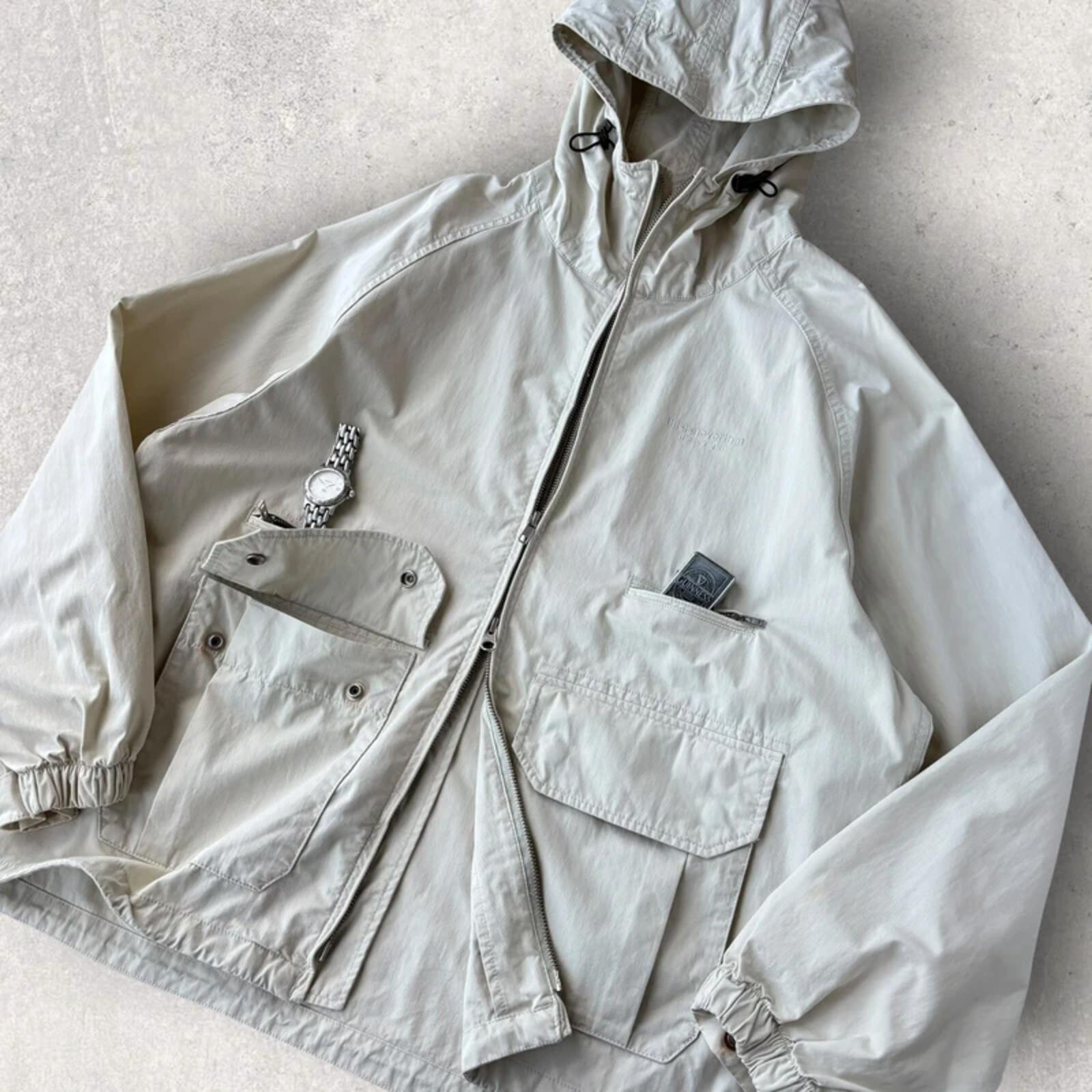 Thisisneverthat Utility Shell Jacket Off White M