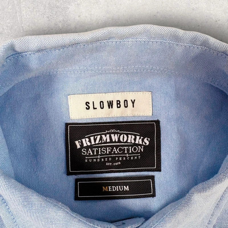 Frizmworks X Slowboy Chambray Shirt Blue M