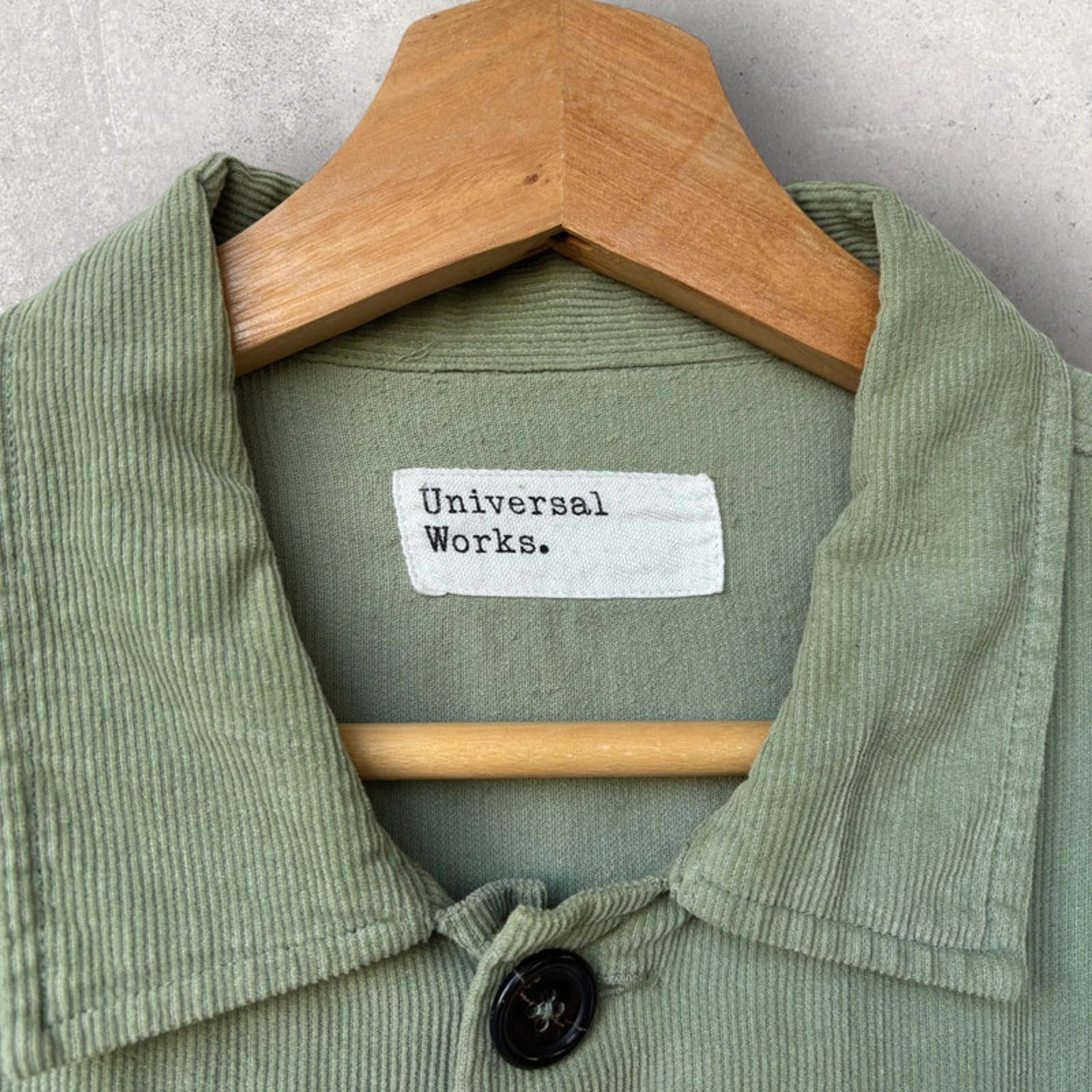Universal Works Bakers Utility OverShirt Sage M