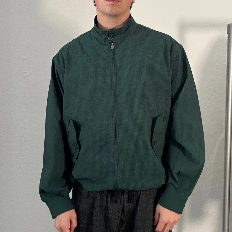 Frizmworks Seersucker Buddy Harrington Green L